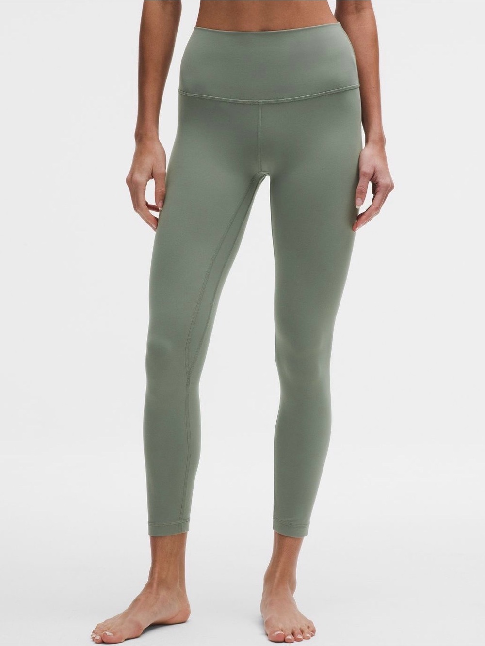 Lululemon align leggings 25” size 6 Willow leaf